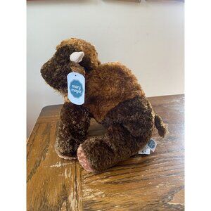 Mary Meyer Buddy Buffalo 12" Stuffed Bison Animal Plush Toy New With Tags